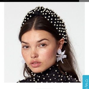 Lele Sadoughi Pearl Headband